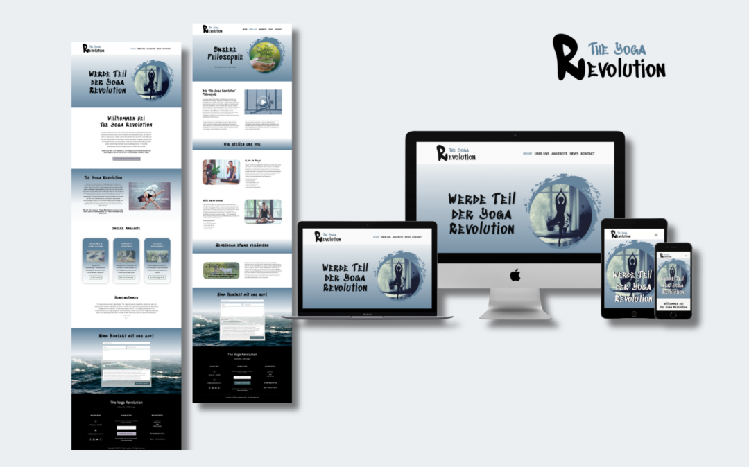 Website Screendesign von Lebensdreieck - Webdesign für Unternehmen.